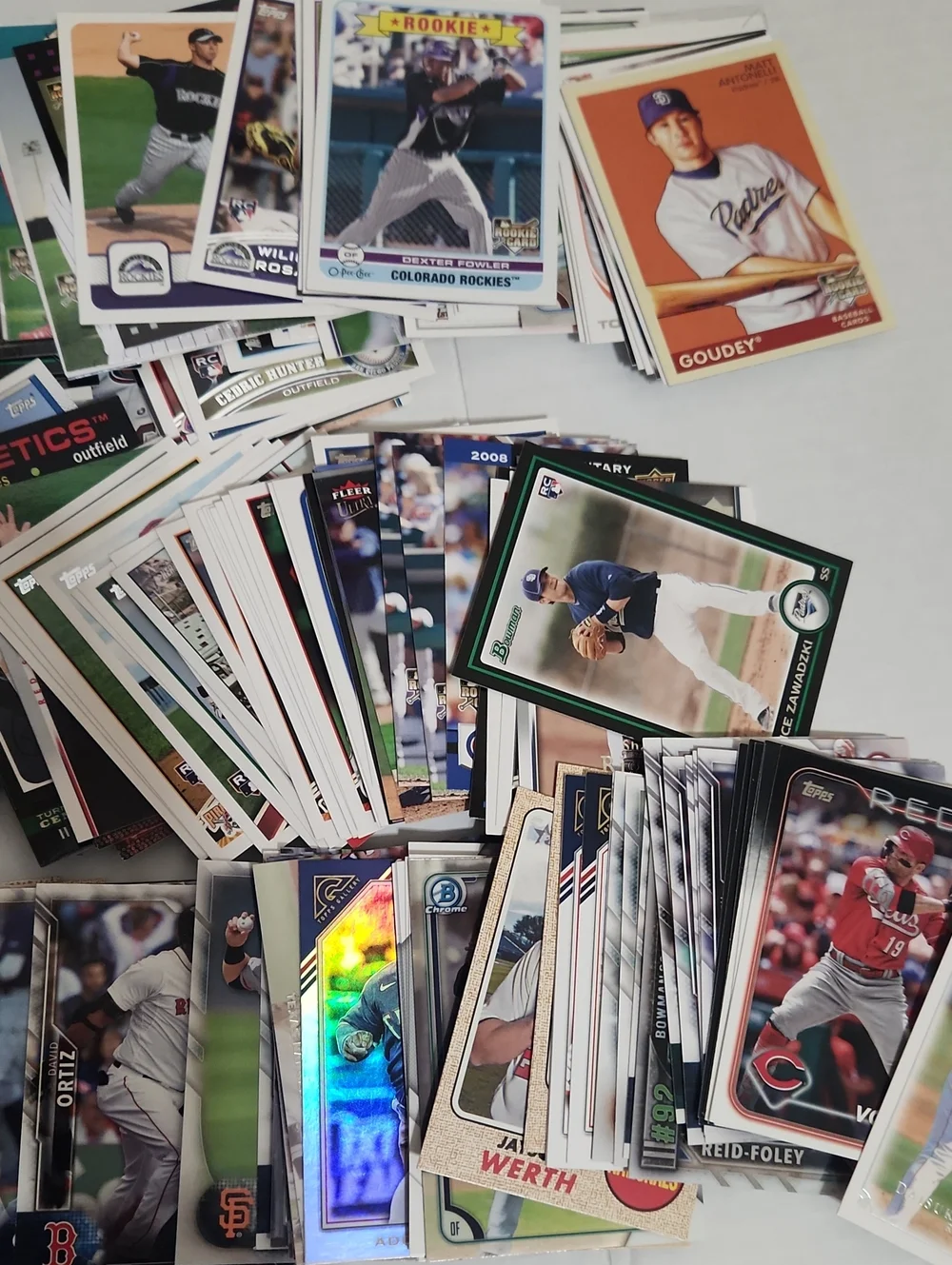 Baseball Card Collection Assortment - Approx 575 Cards